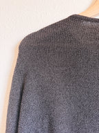 Dark Brown Pullover Sweater - Size M
