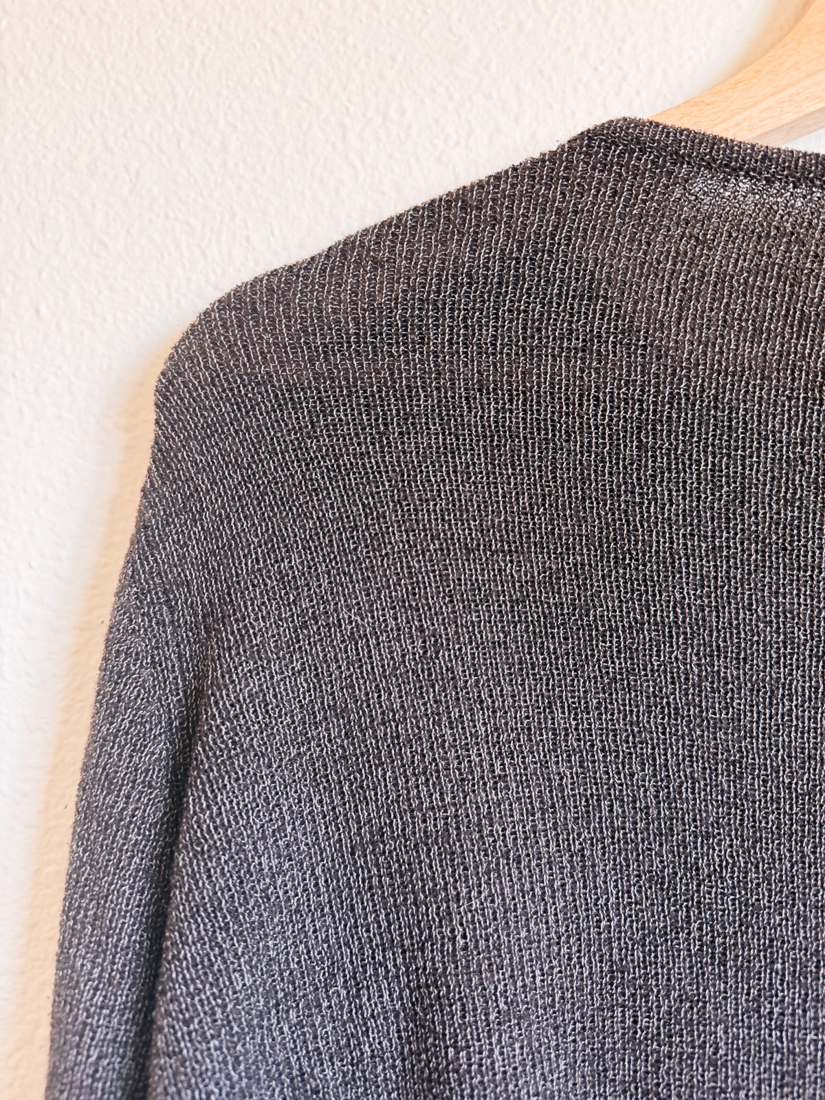Dark Brown Pullover Sweater - Size M