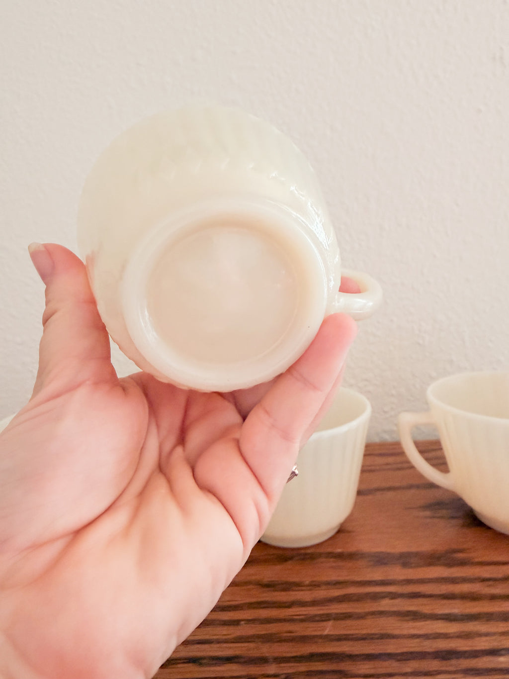 Ivory Teacup Set