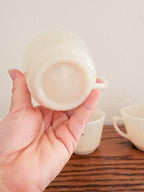 Ivory Teacup Set