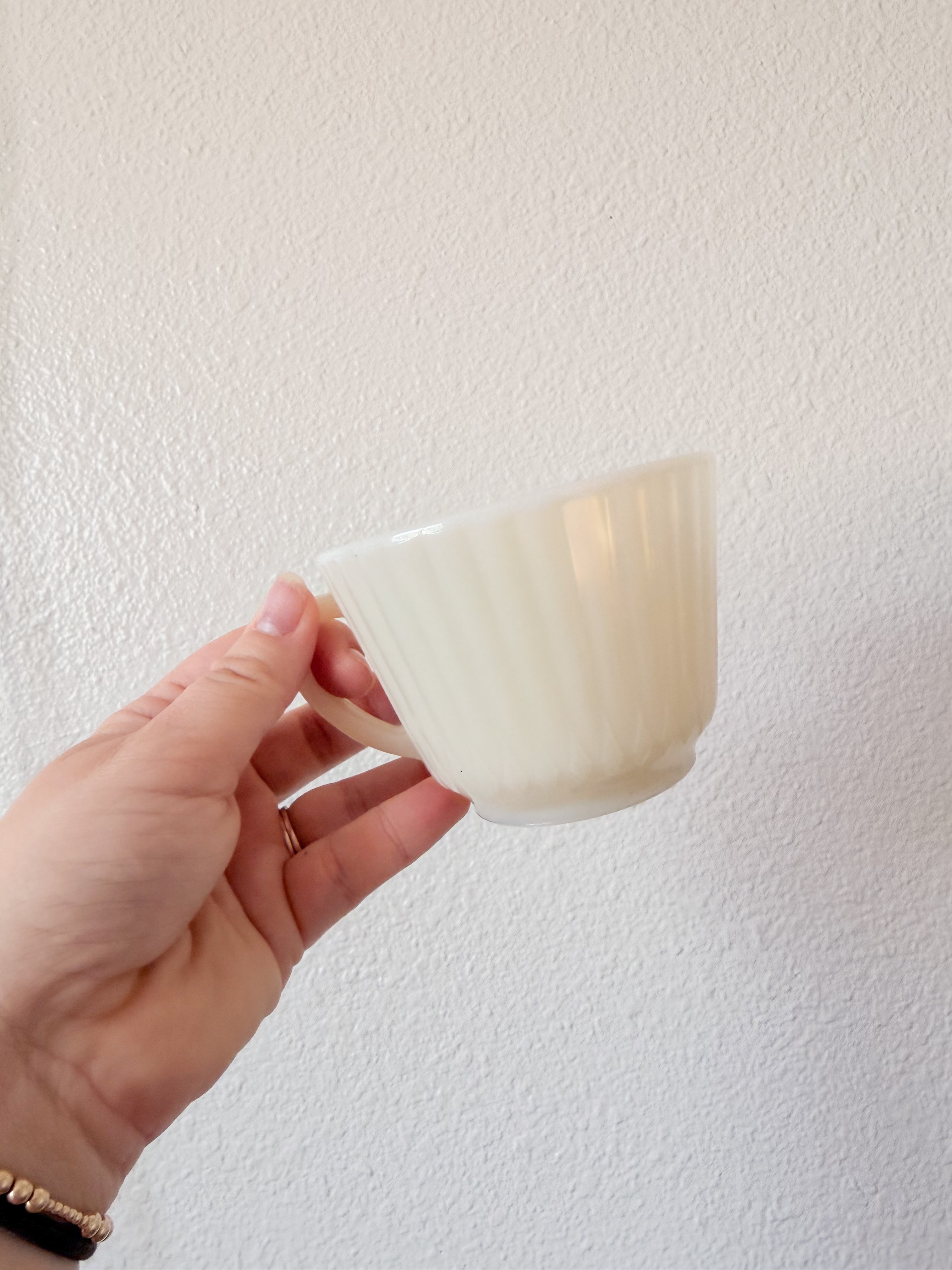 Ivory Teacup Set
