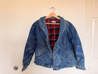 Vintage Insulated Denim Jacket - Size L