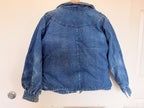 Vintage Insulated Denim Jacket - Size L