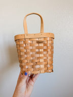 Wall Hanging Wicker Basket