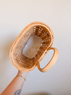 Wall Hanging Wicker Basket