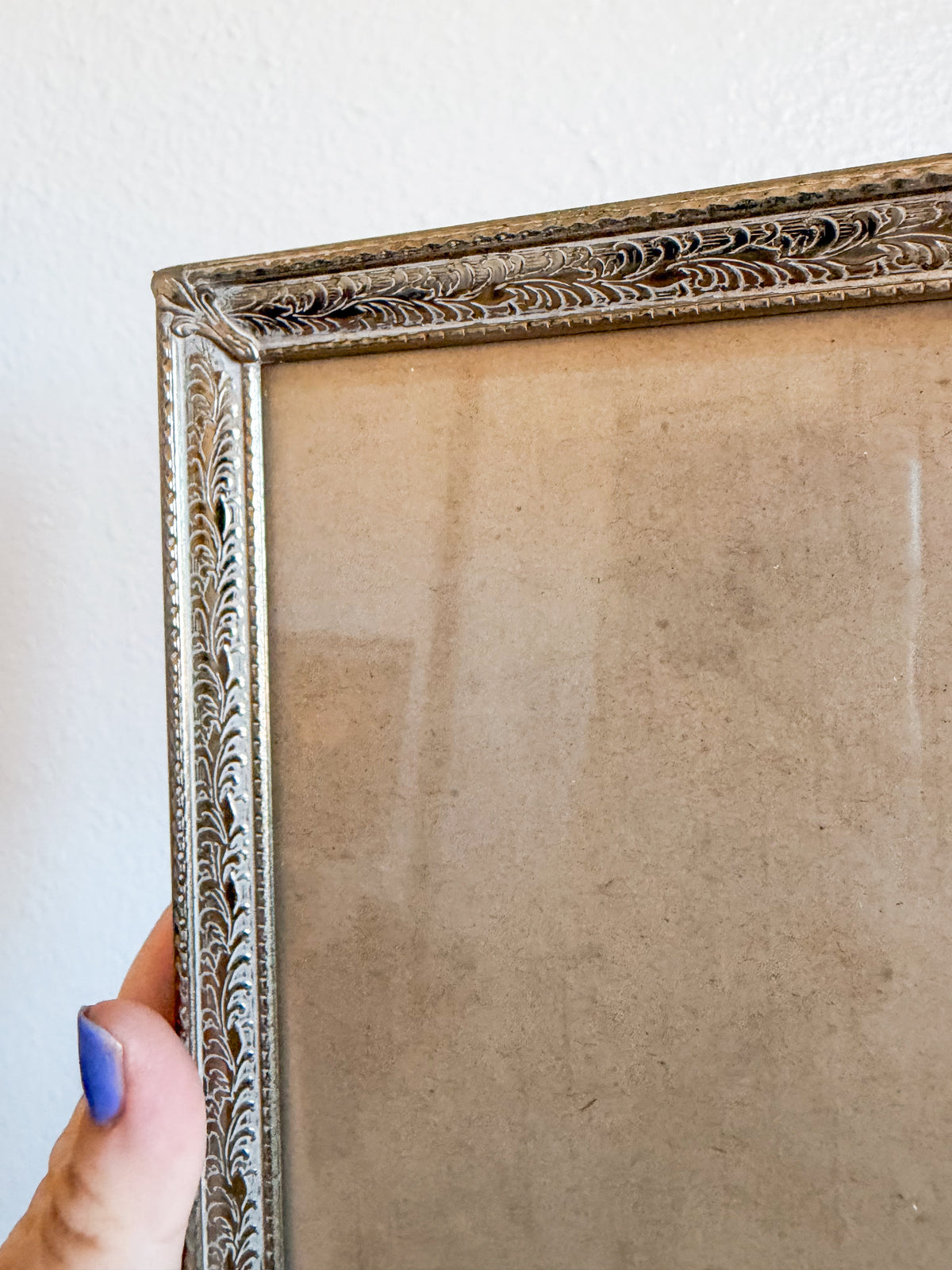 Gold Floral 5x7 Photo Frame