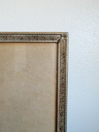 Gold Floral 5x7 Photo Frame