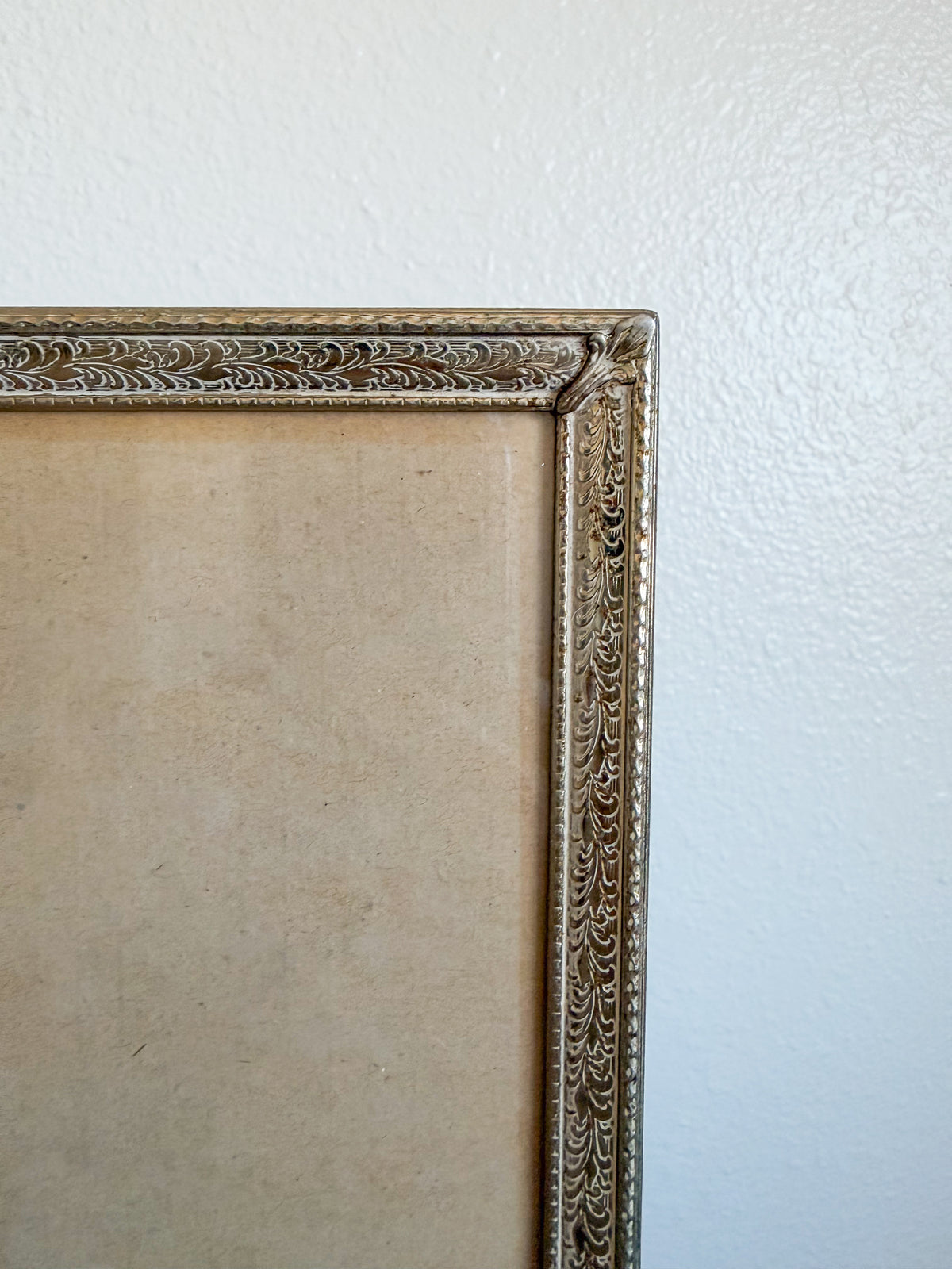 Gold Floral 5x7 Photo Frame