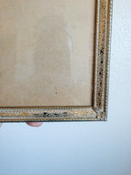 Gold Floral 5x7 Photo Frame