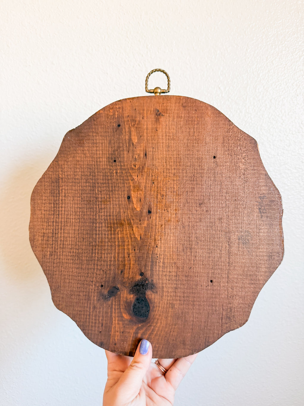 Wooden Strawberry Plaque