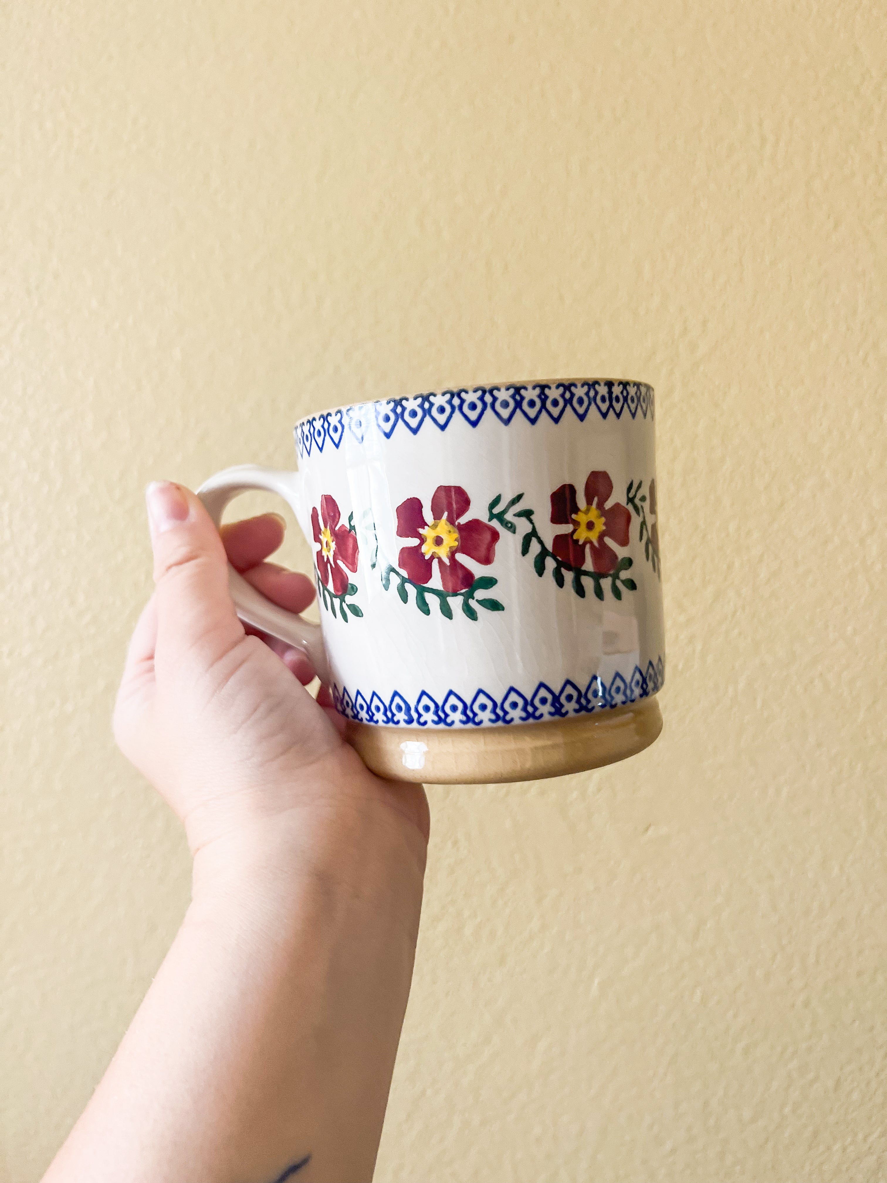 Cottagecore Floral Mug