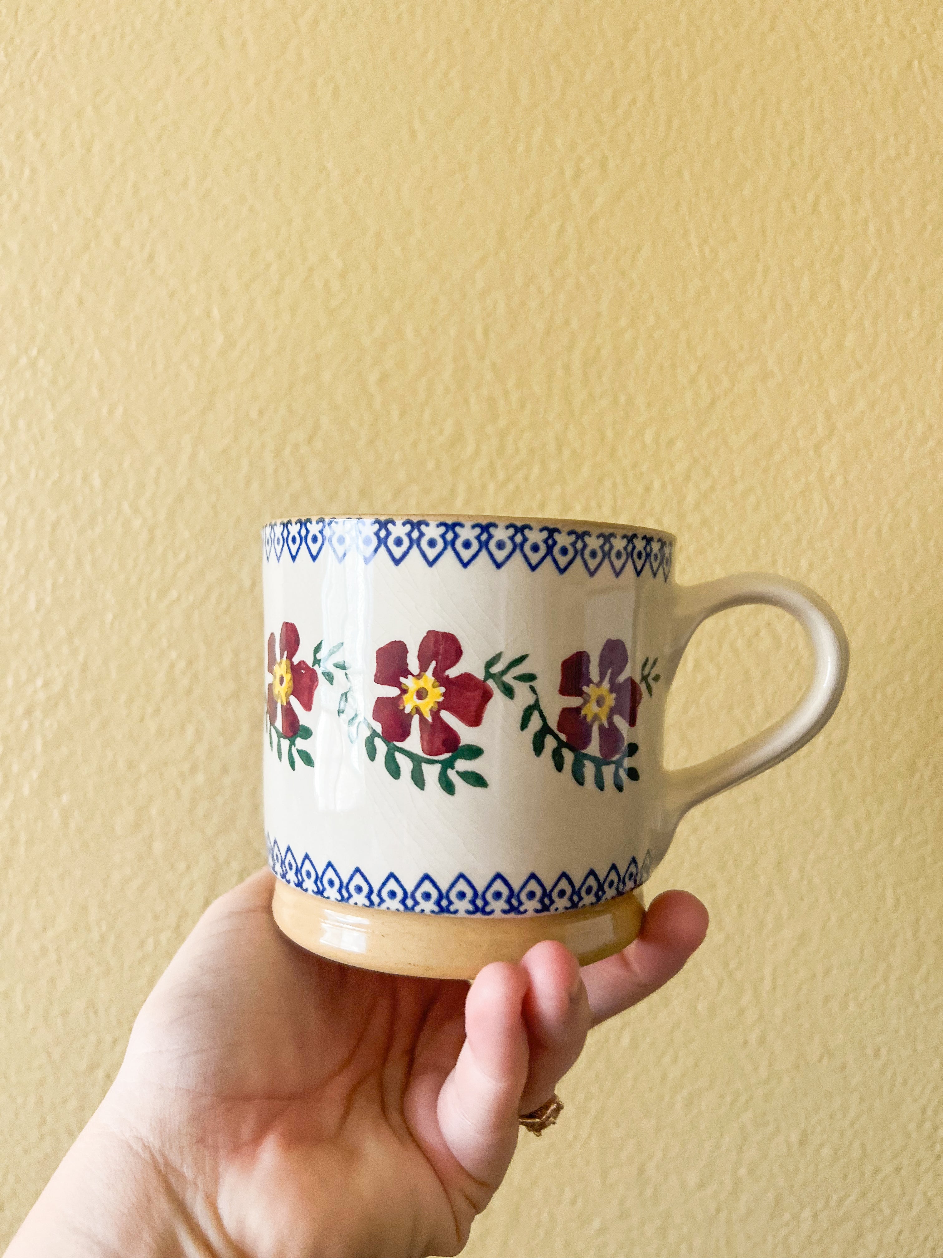 Cottagecore Floral Mug