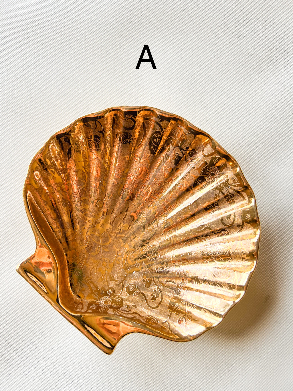 Gold Painted Porcelain Dishes