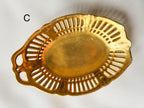 Gold Painted Porcelain Dishes