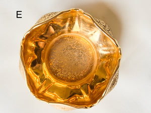 Gold Painted Porcelain Dishes