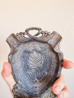 Ornate Metal Ashtray