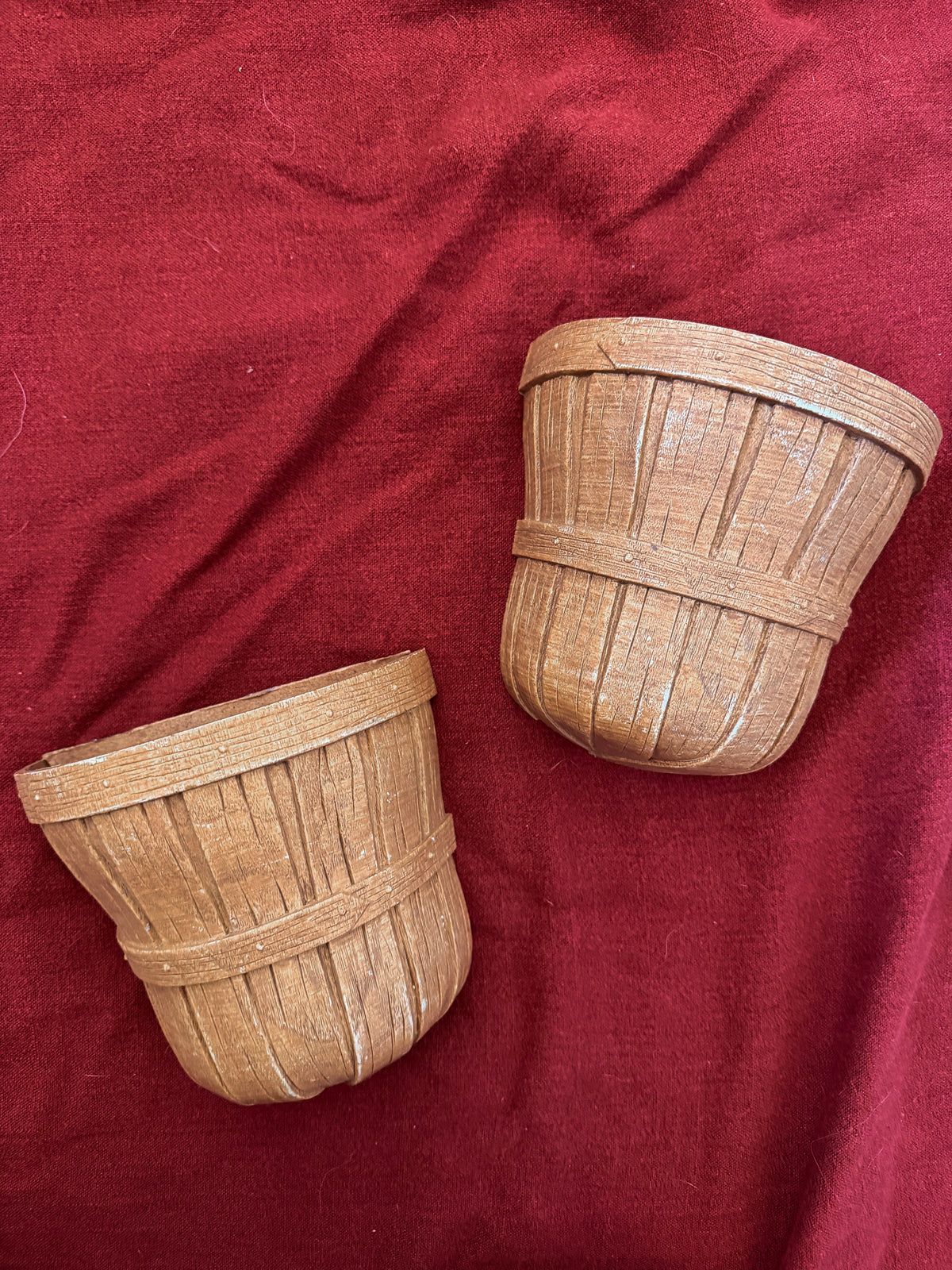 Bushel Basket Wall Planters