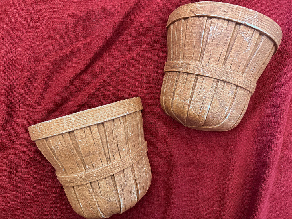 Bushel Basket Wall Planters