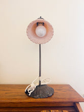 Load image into Gallery viewer, Lamp with Ceramic Floral Shade
