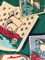 Vintage Christmas Throw Blanket