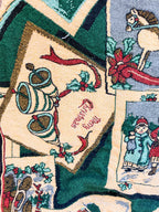 Vintage Christmas Throw Blanket