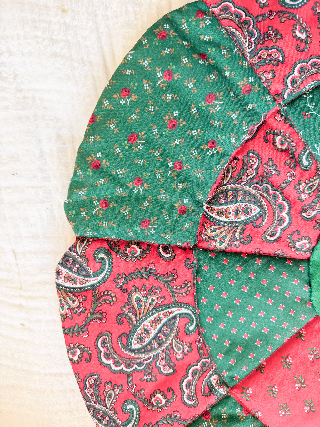 Miniature Quilted Tree Skirt