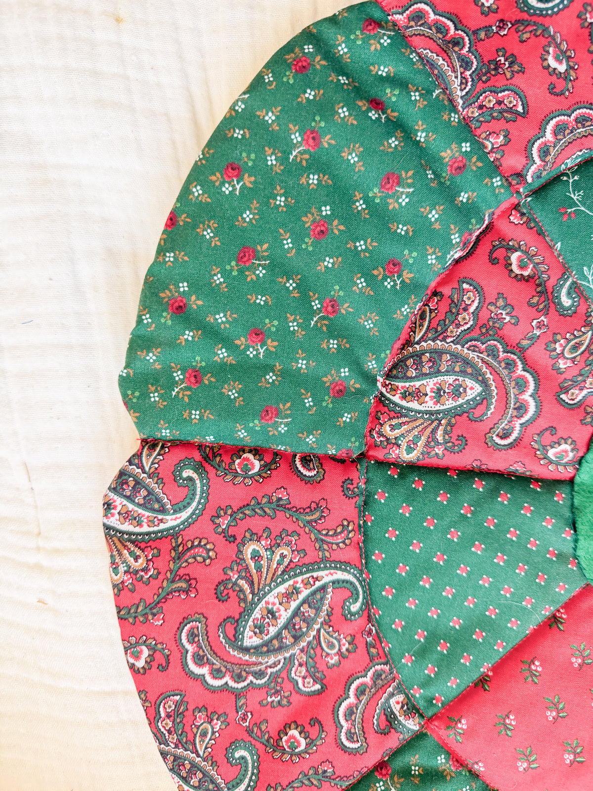 Miniature Quilted Tree Skirt