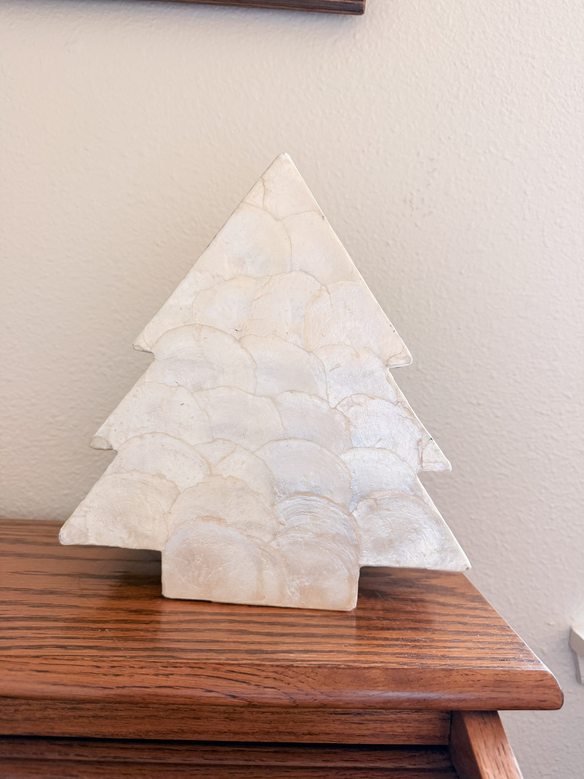 Capiz Christmas Tree Box