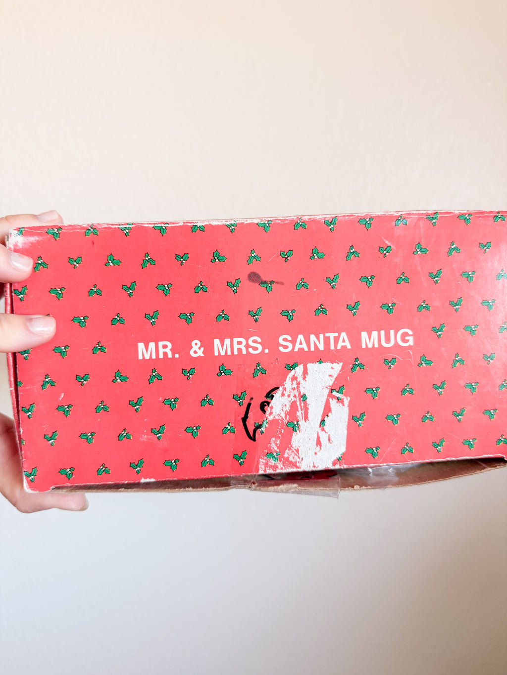 Matching Santa and Mrs. Claus Mugs