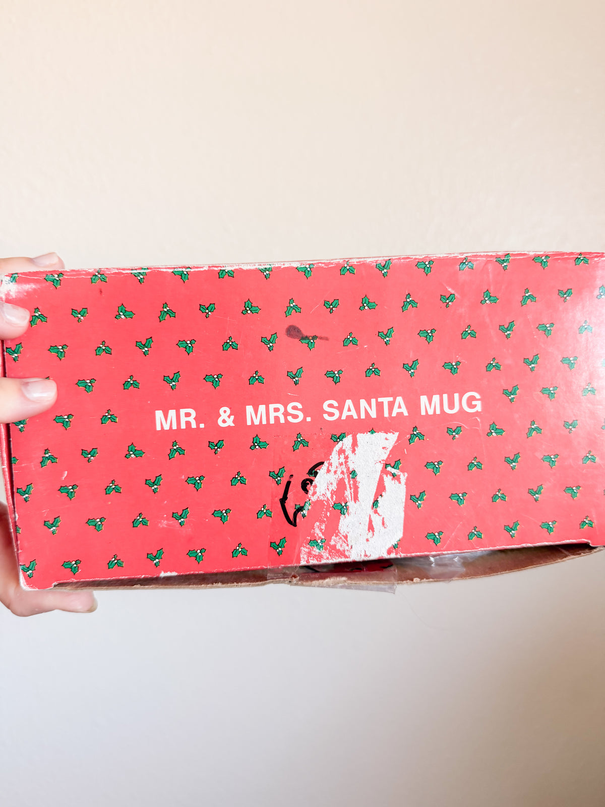 Matching Santa and Mrs. Claus Mugs