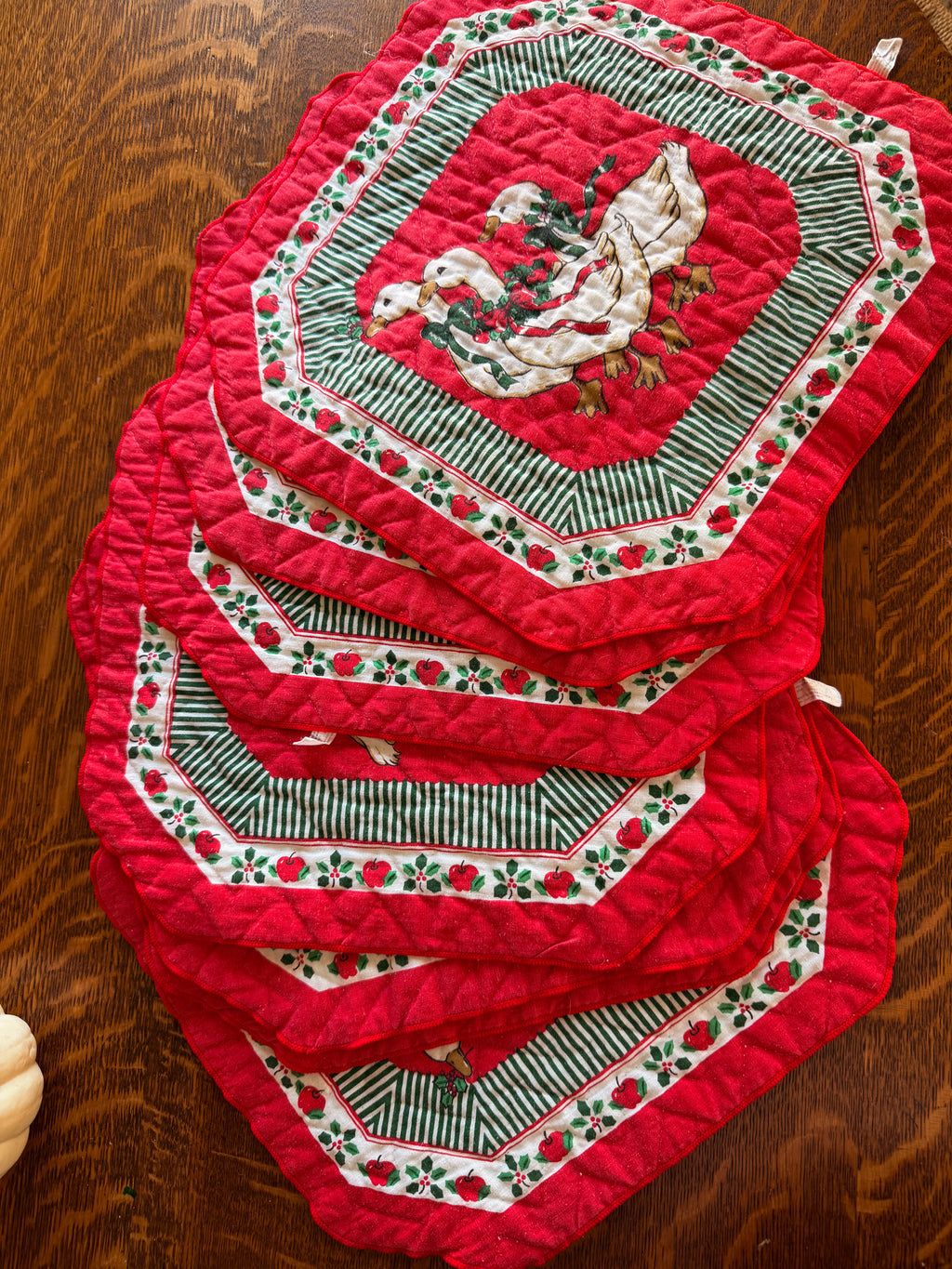 Christmas Goose Placemats (7)