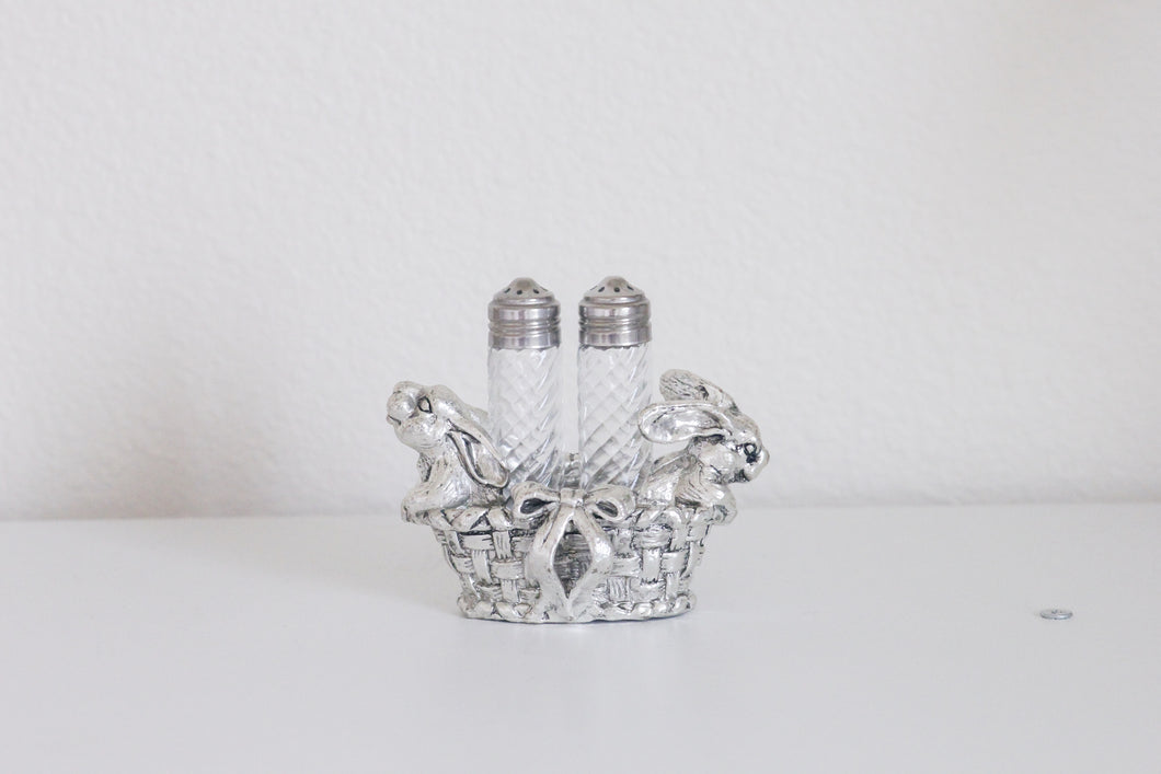 Silver Bunny Shakers