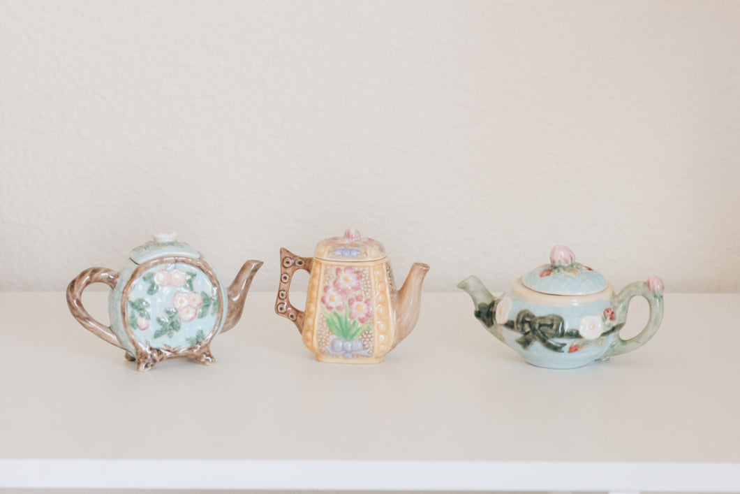 Tiny Ceramic Teapots