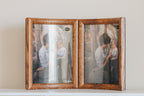 Curved 8x10 Oak Frames