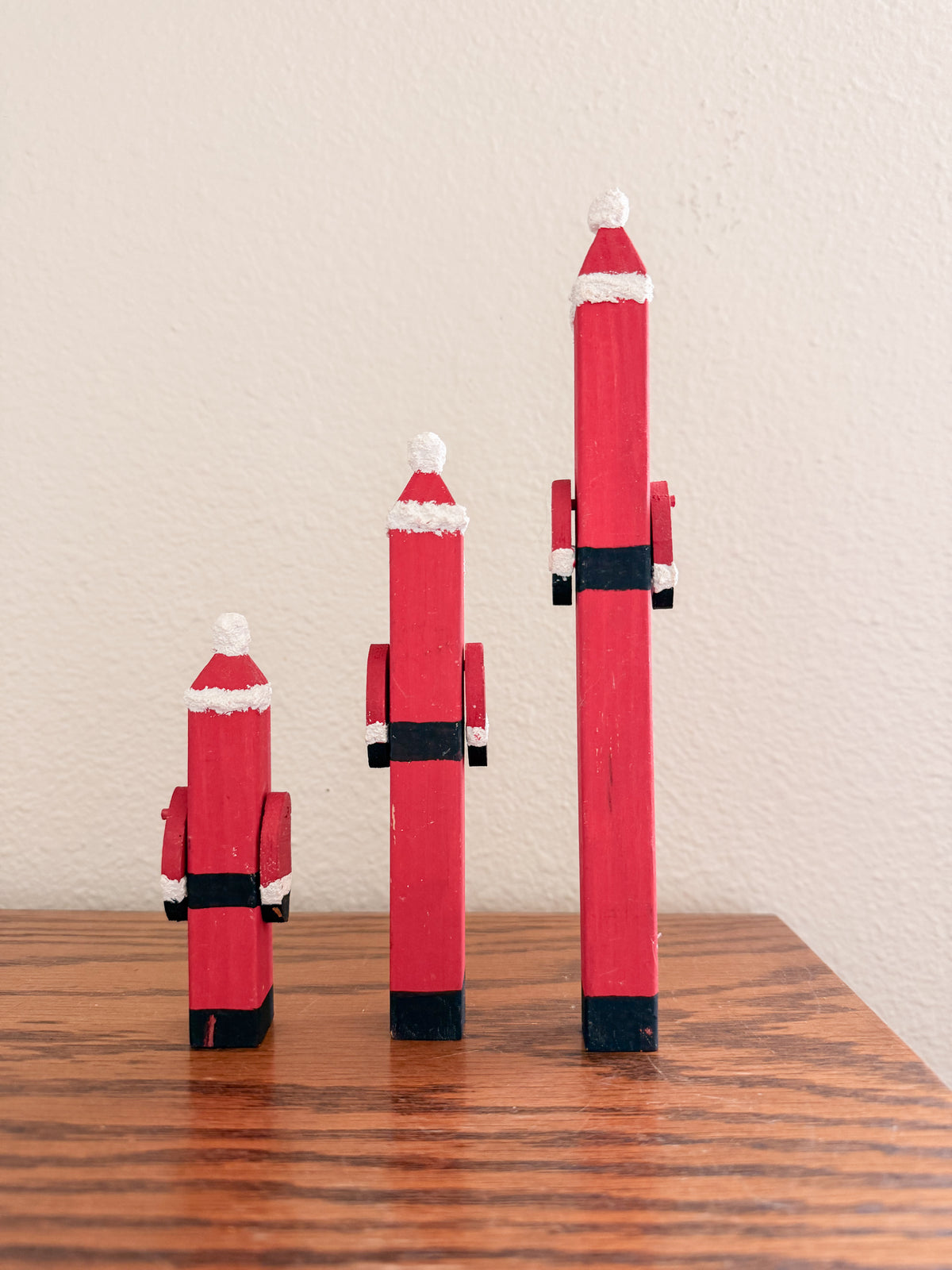 Folk Art Santas