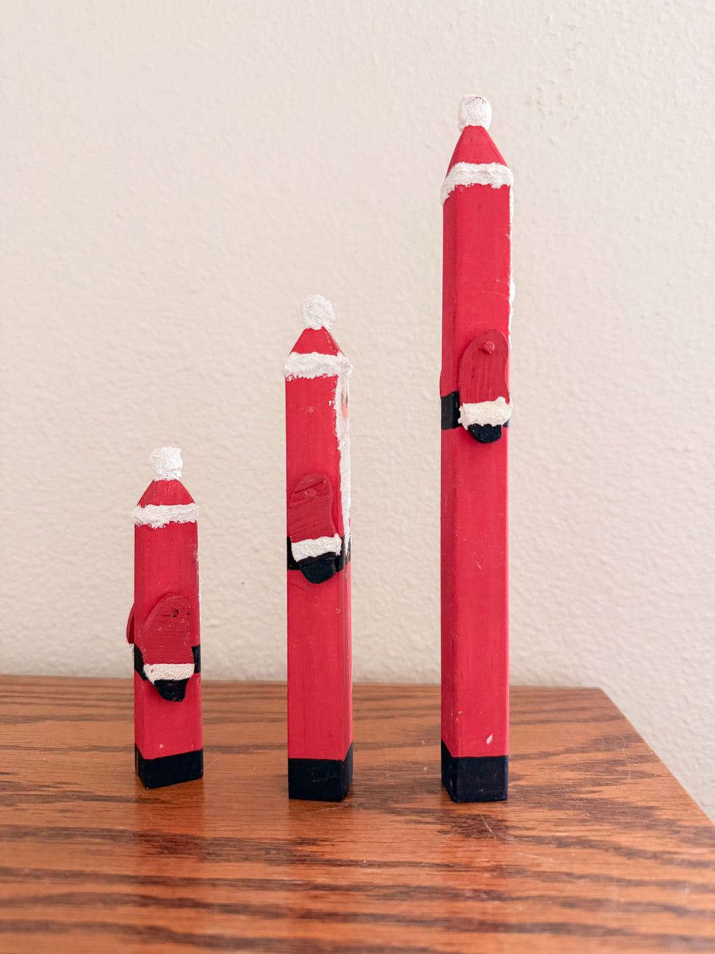 Folk Art Santas