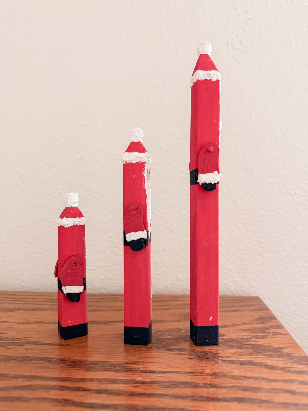Folk Art Santas