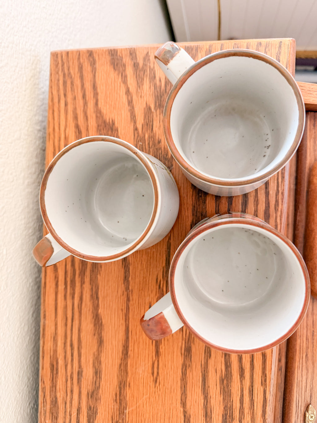 Hand-Painted Floral Mug Set