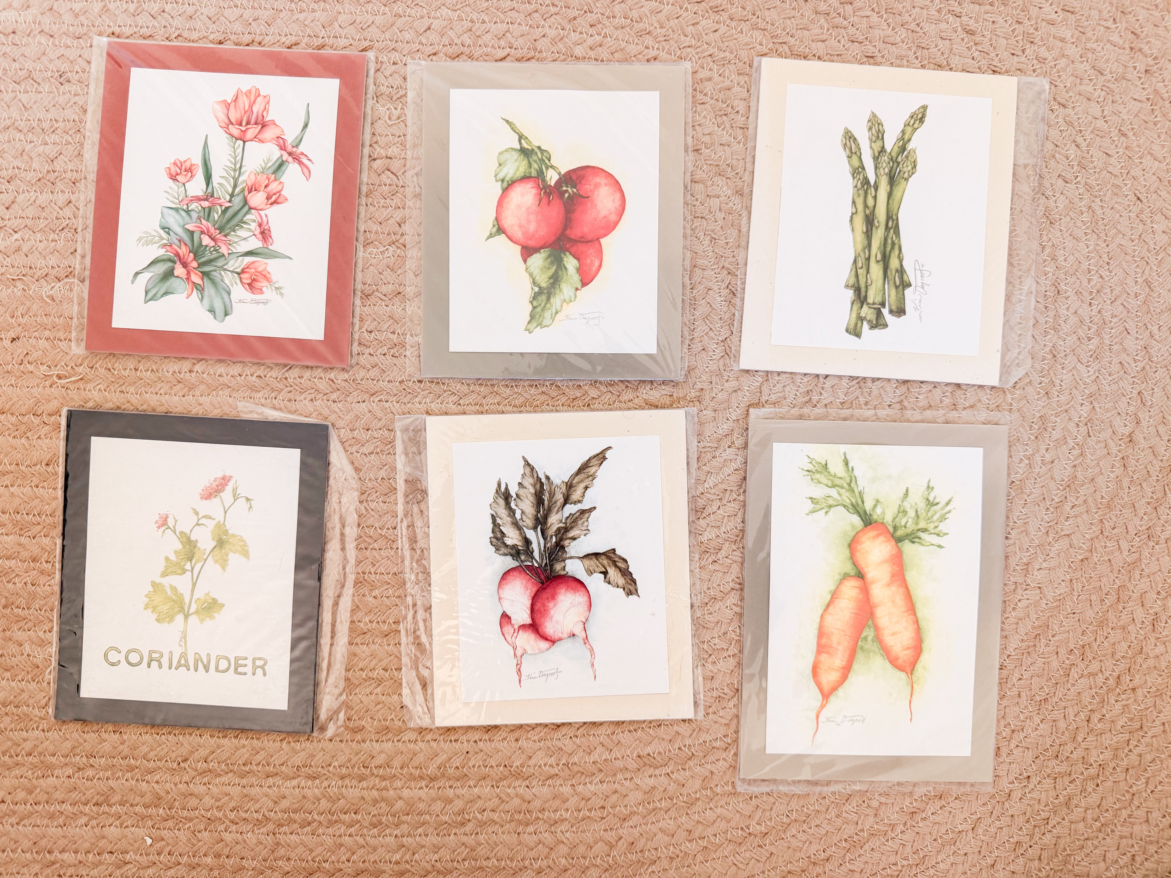 Vintage Vegetable Prints