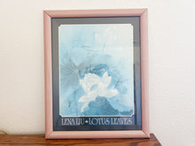Load image into Gallery viewer, Lotus Leaves Framed Print
