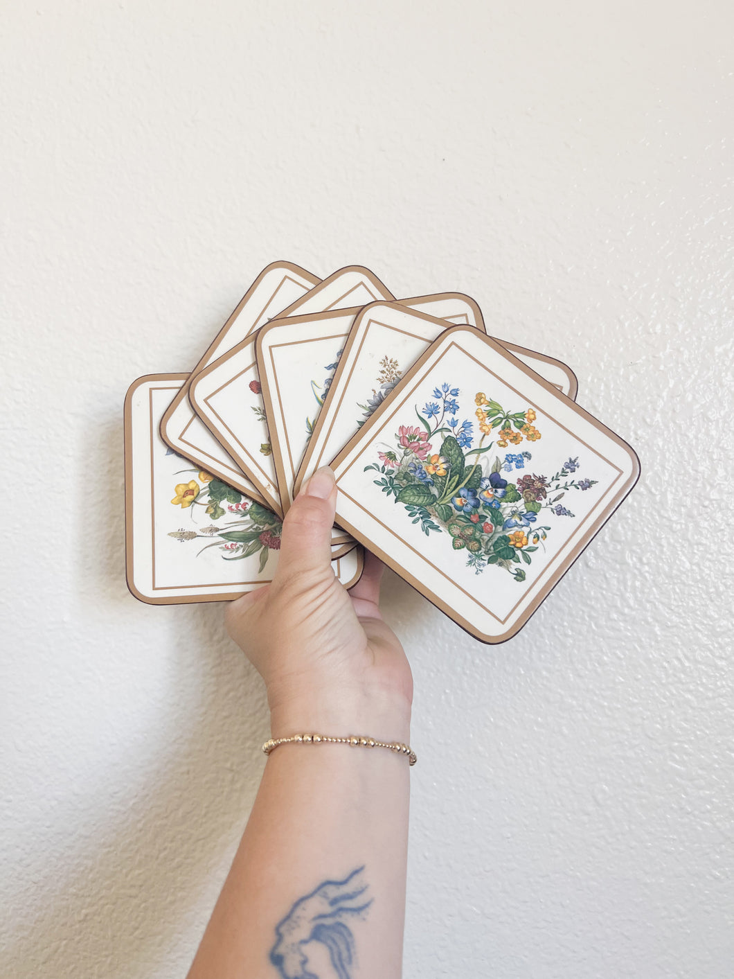 Wildflower Coaster Set