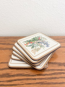 Wildflower Coaster Set