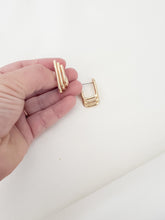 Load image into Gallery viewer, Modern Gold Hoops
