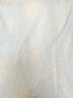Sheer Blue Floral Button Up - Size S