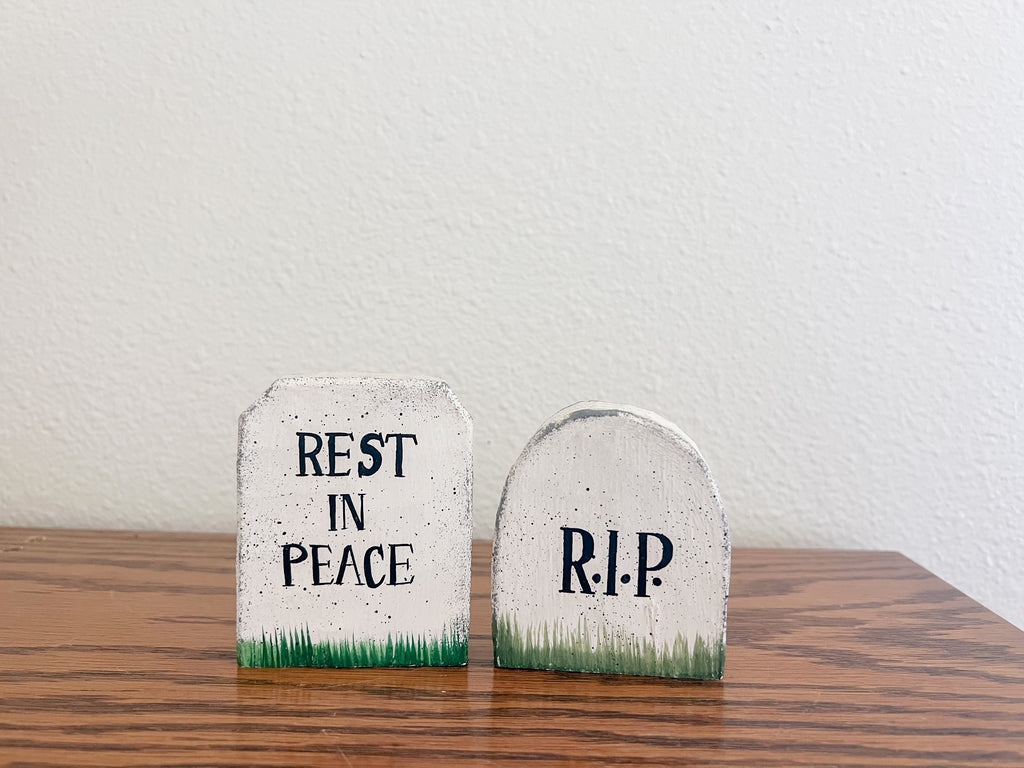 Handpainted Headstones