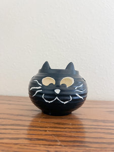 Black Cat Candle Holder