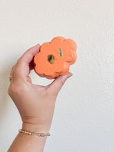 Load image into Gallery viewer, Orange Pumpkin Candle Holder
