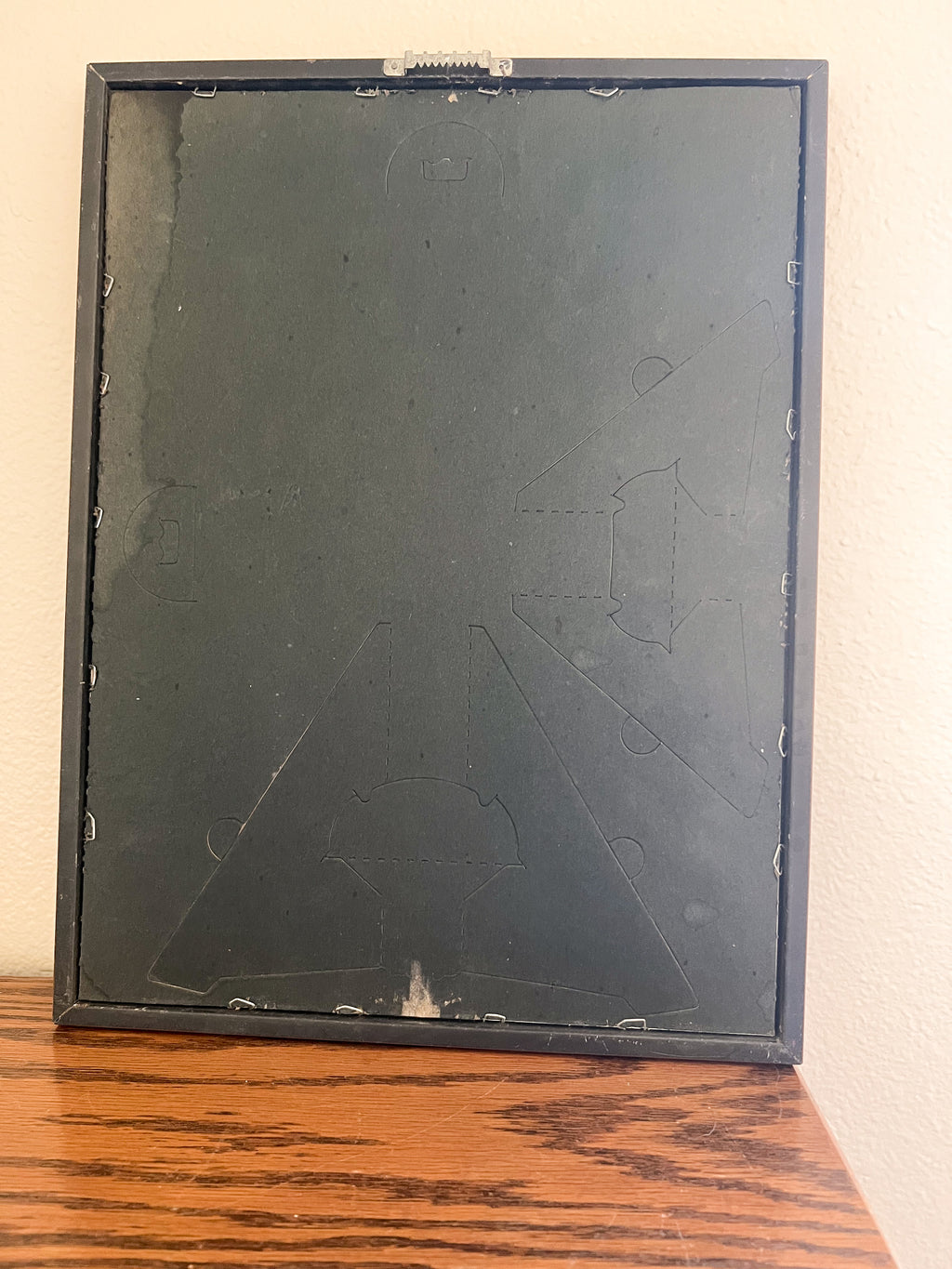 Framed Floral Lithograph Print