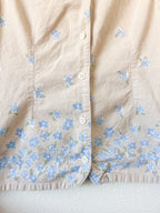 Floral Button Up Tank- Size SP