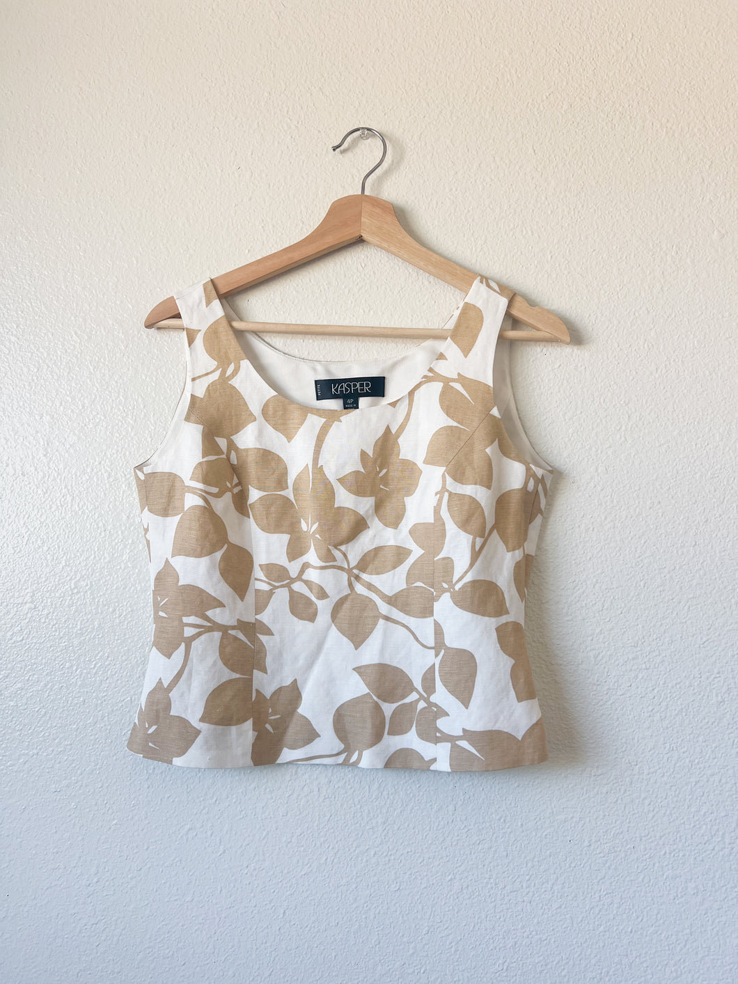 Neutral Linen Tank - Size 4P